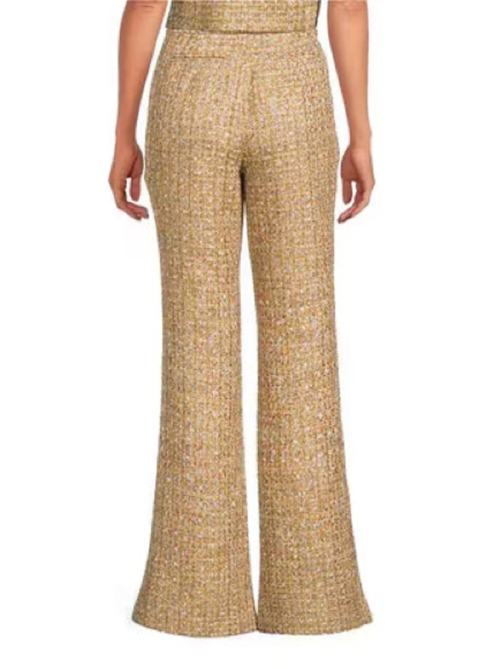 NWT Mestiza New York Theo Bell Bottom Tweed Pants Sz 6 - Picture 3 of 15